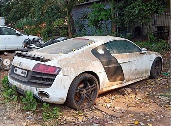 Kohli Abandoned Audi 2